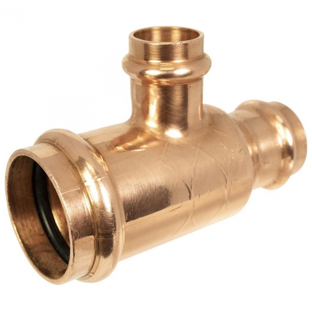 APOLLO VALVES APOLLO VALVES Copper Press Reducing Tee - P x P x P